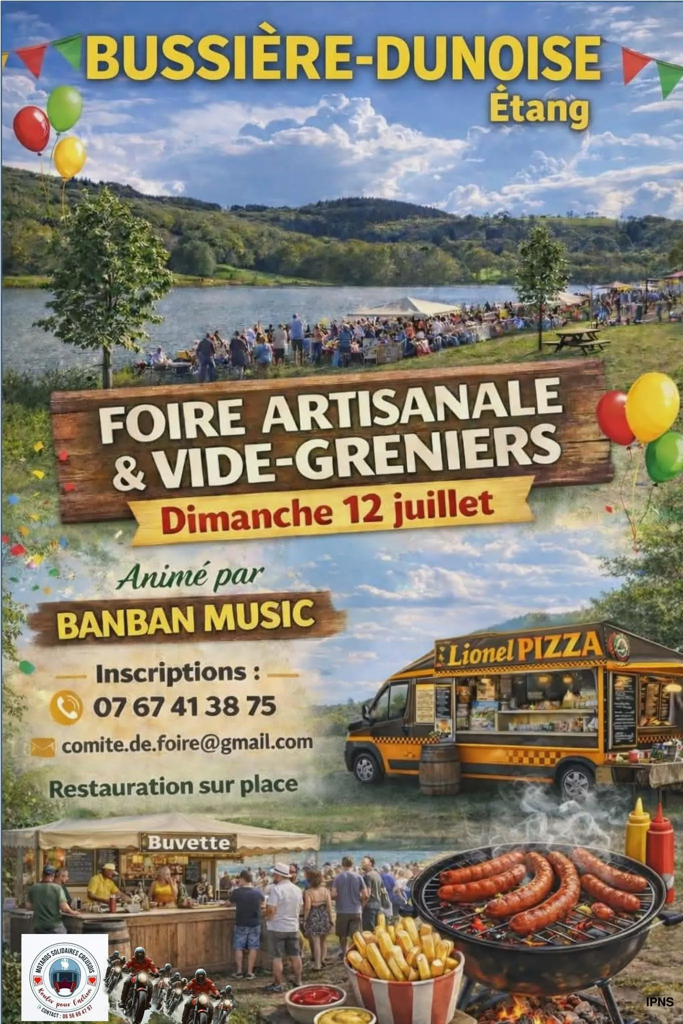 Foire et vide-greniers BUSSIERE-DUNOISE