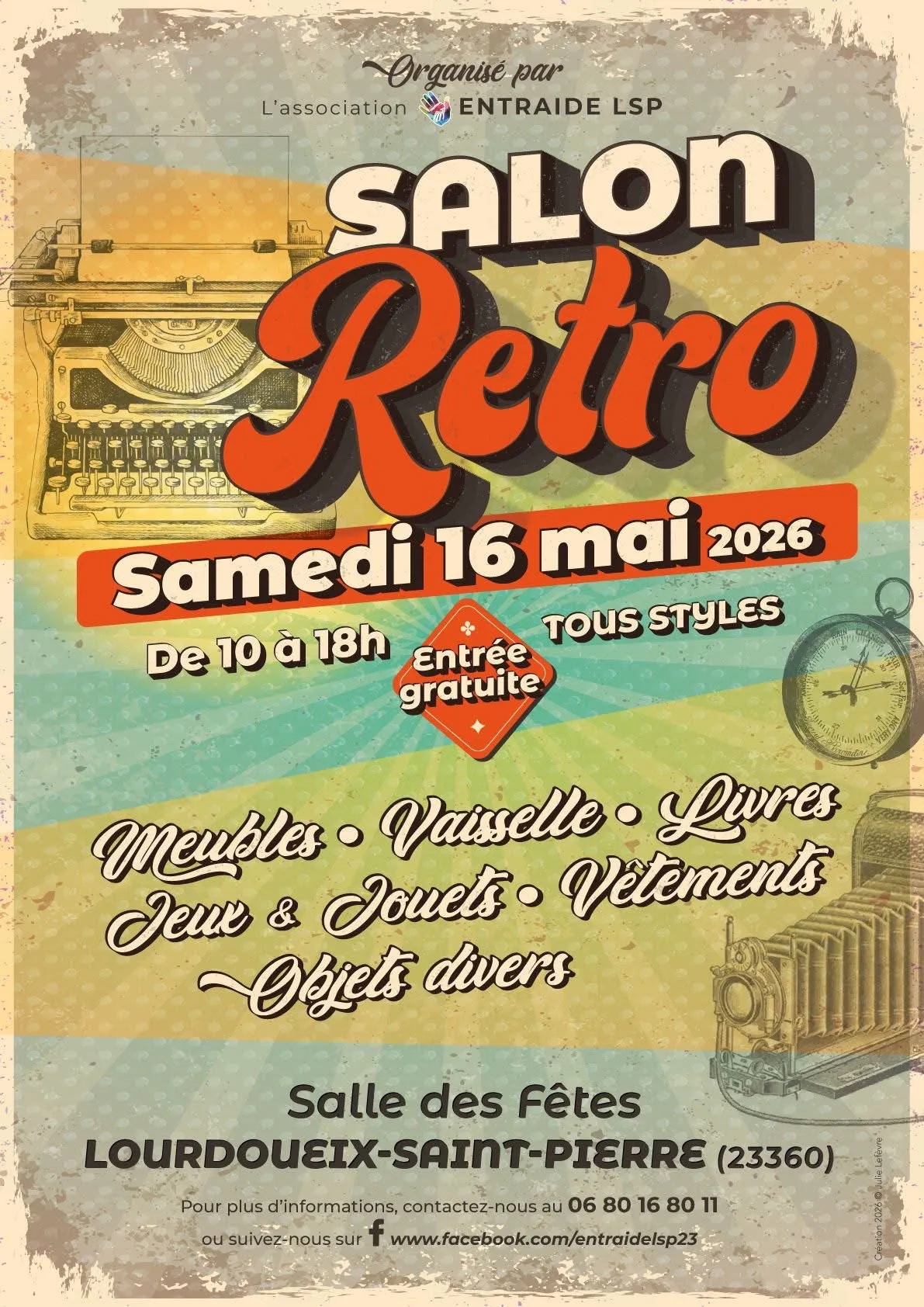 Salon rétro LOURDOUEIX ST PIERRE