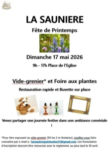 Fête de printemps LA SAUNIERE
