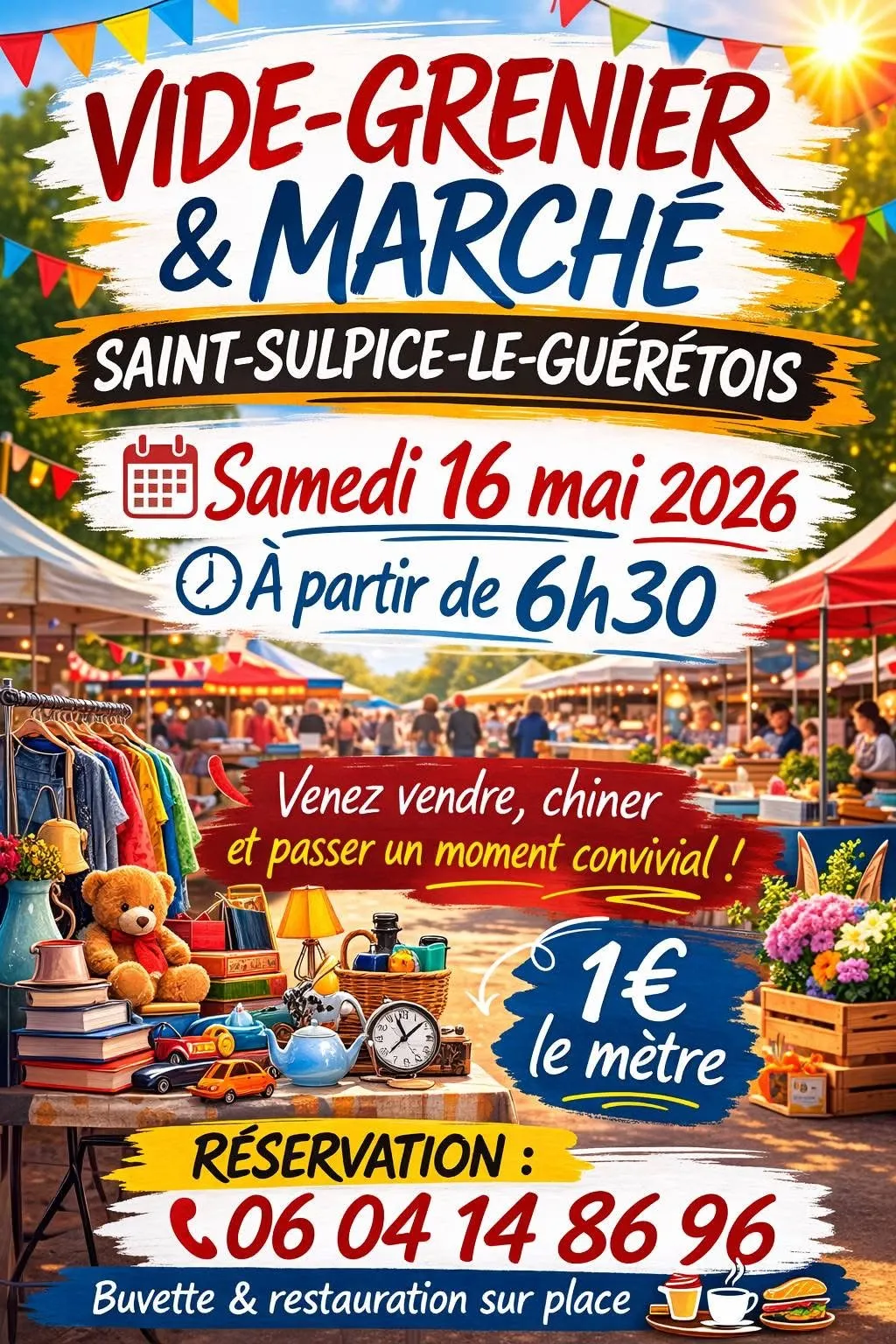 Vide-greniers ST SULPICE LE GUERETOIS
