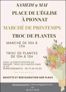 Marché de printemps PIONNAT