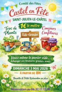 Vide Greniers ST JULIEN LE CHATEL