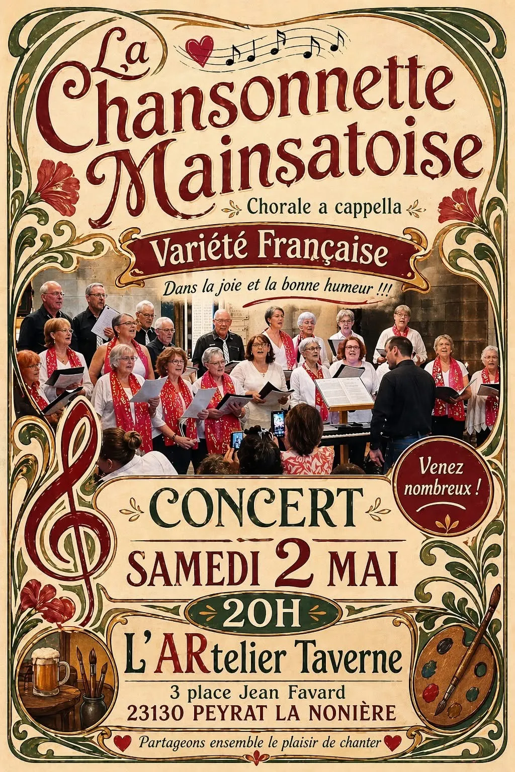Concert PEYRAT LA NONIERE