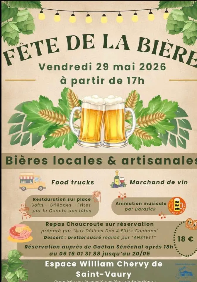 Fête de la bière SAINT-VAURY