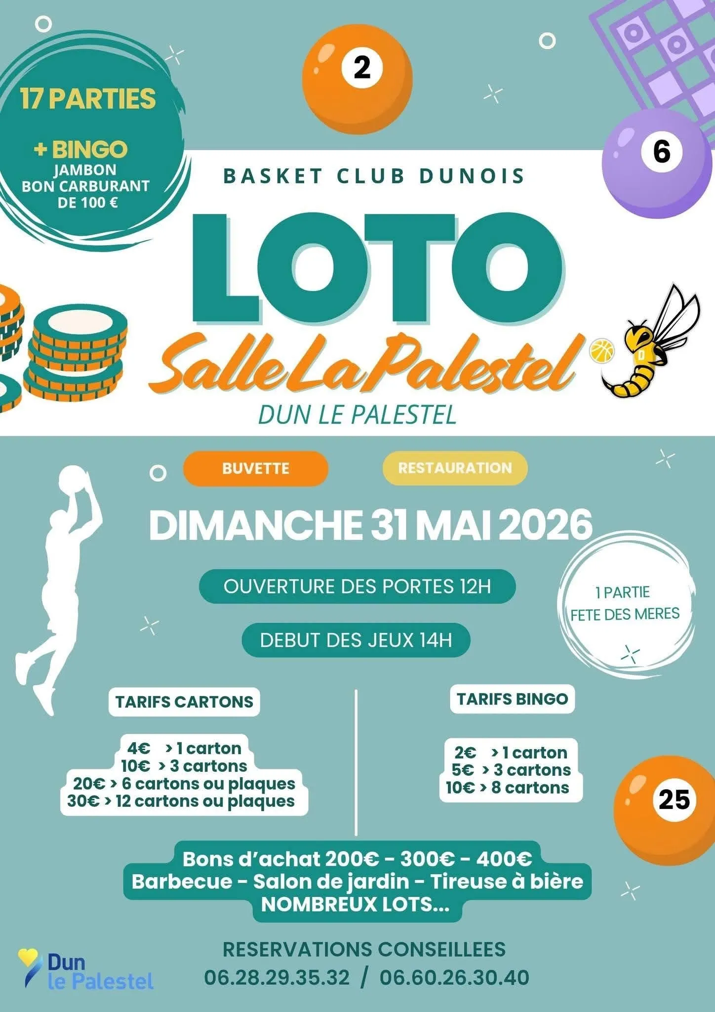 Loto DUN LE PALESTEL