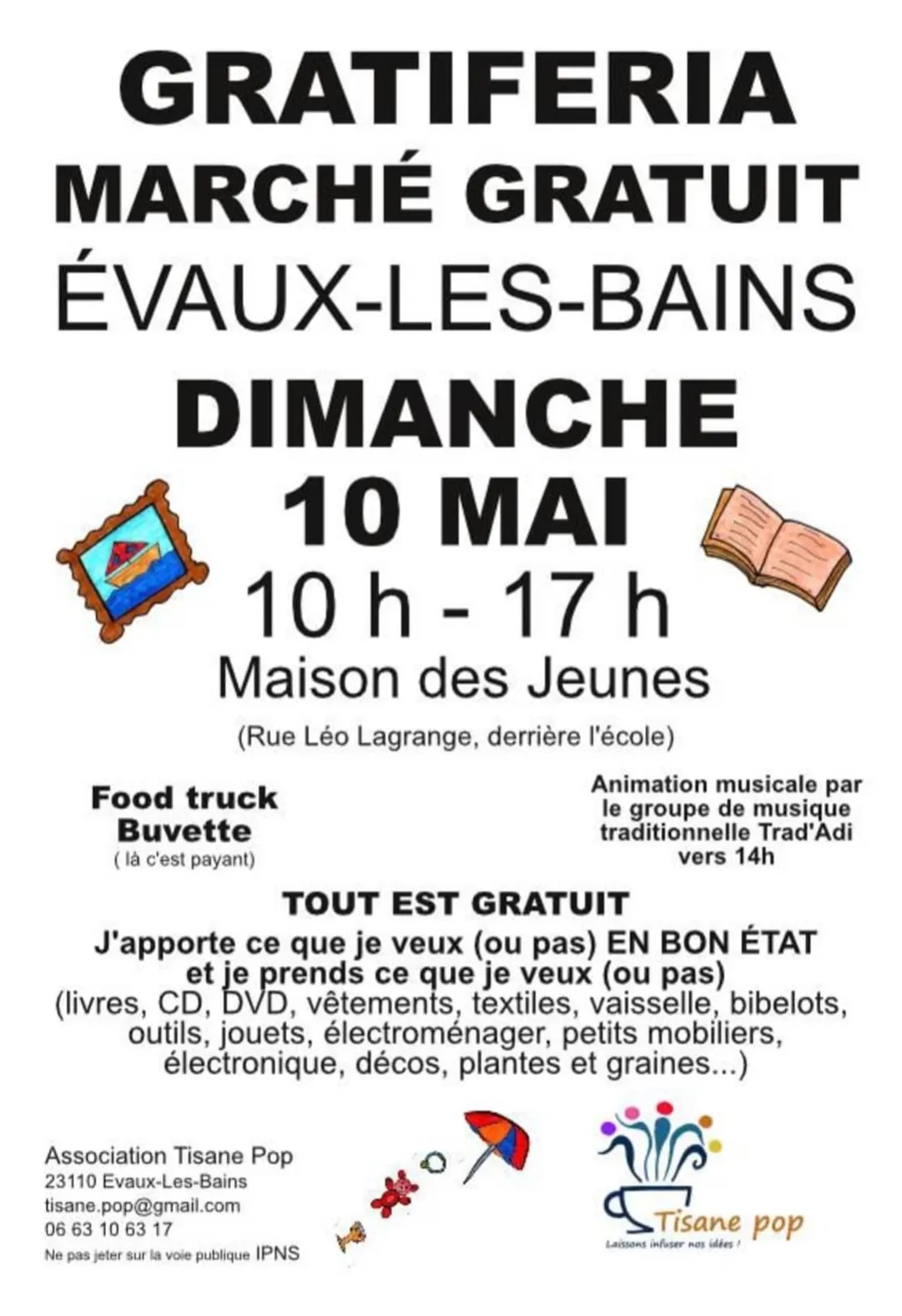 Gratiferia EVAUX LES BAINS