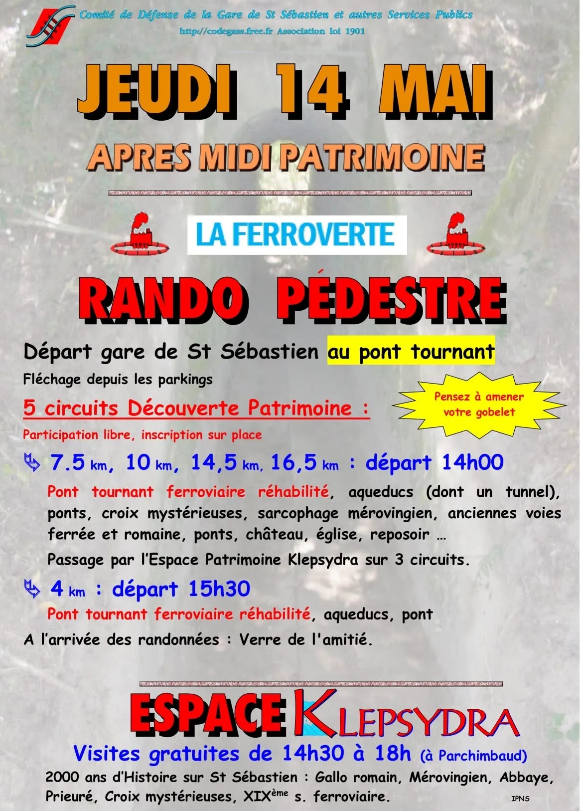 Rando "La Ferroverte" SAINT-SEBASTIEN