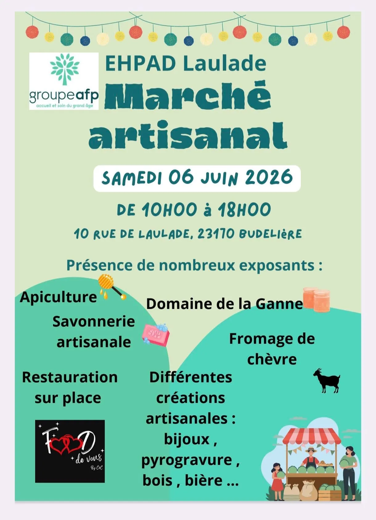 Marché artisanal BUDELIERE
