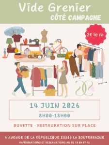 Vide-greniers LA SOUTERRAINE
