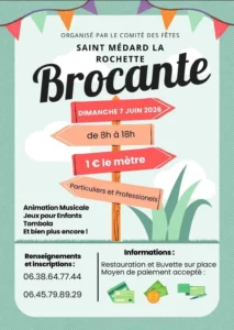 Brocante ST MEDARD LA BROCHETTE
