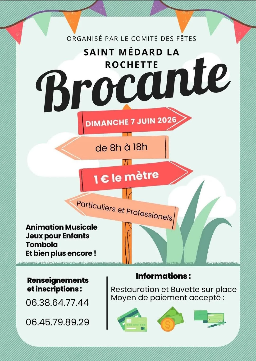 Brocante ST MEDARD LA BROCHETTE