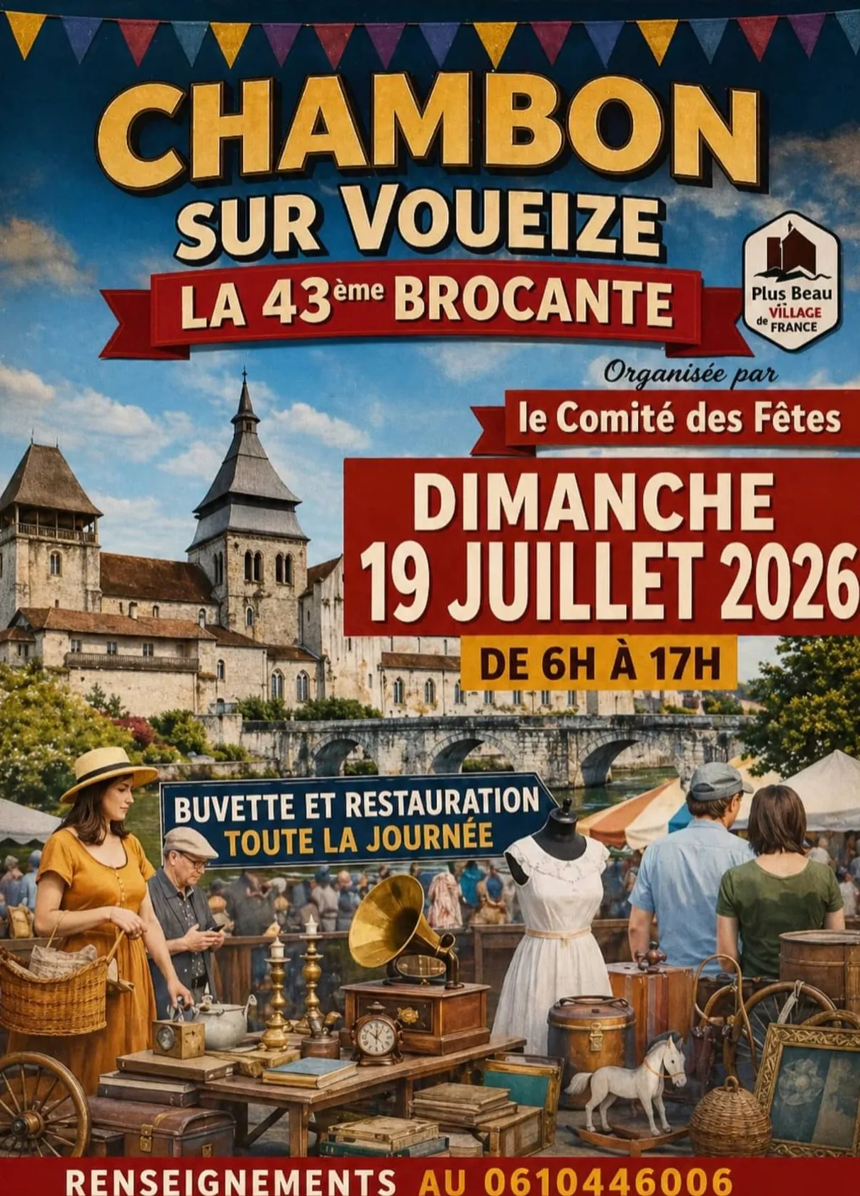 Brocante CHAMBON SUR VOUEIZE