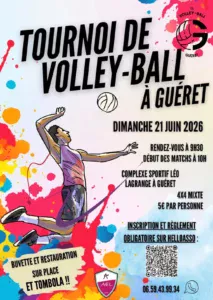 Tournoi de volley GUERET
