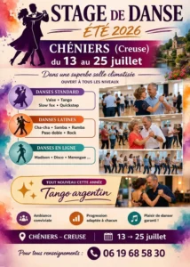 Stage de danse CHENIERS