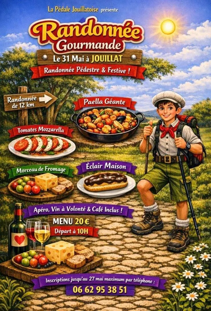 Randonnée gourmande JOUILLAT