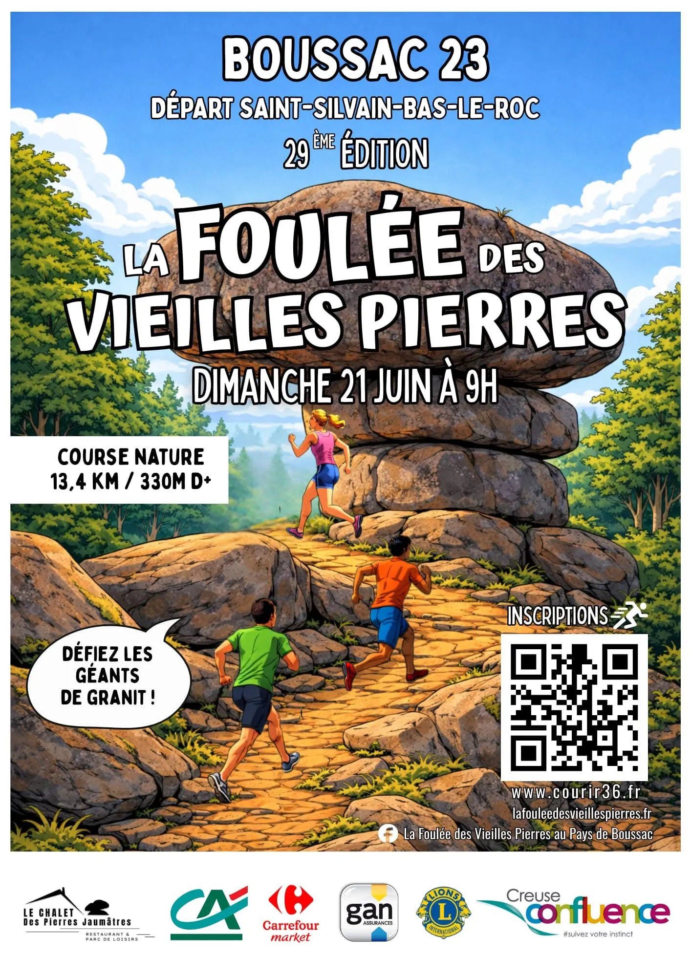Foulée des vieilles pierres ST SILVAIN BAS LE ROC