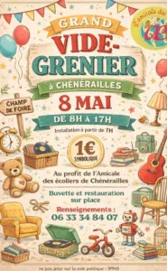 Vide-greniers CHENERAILLES