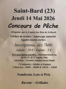 Concours de pêche SAINT-BARD