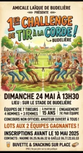 Tir à la corde BUDELIERE