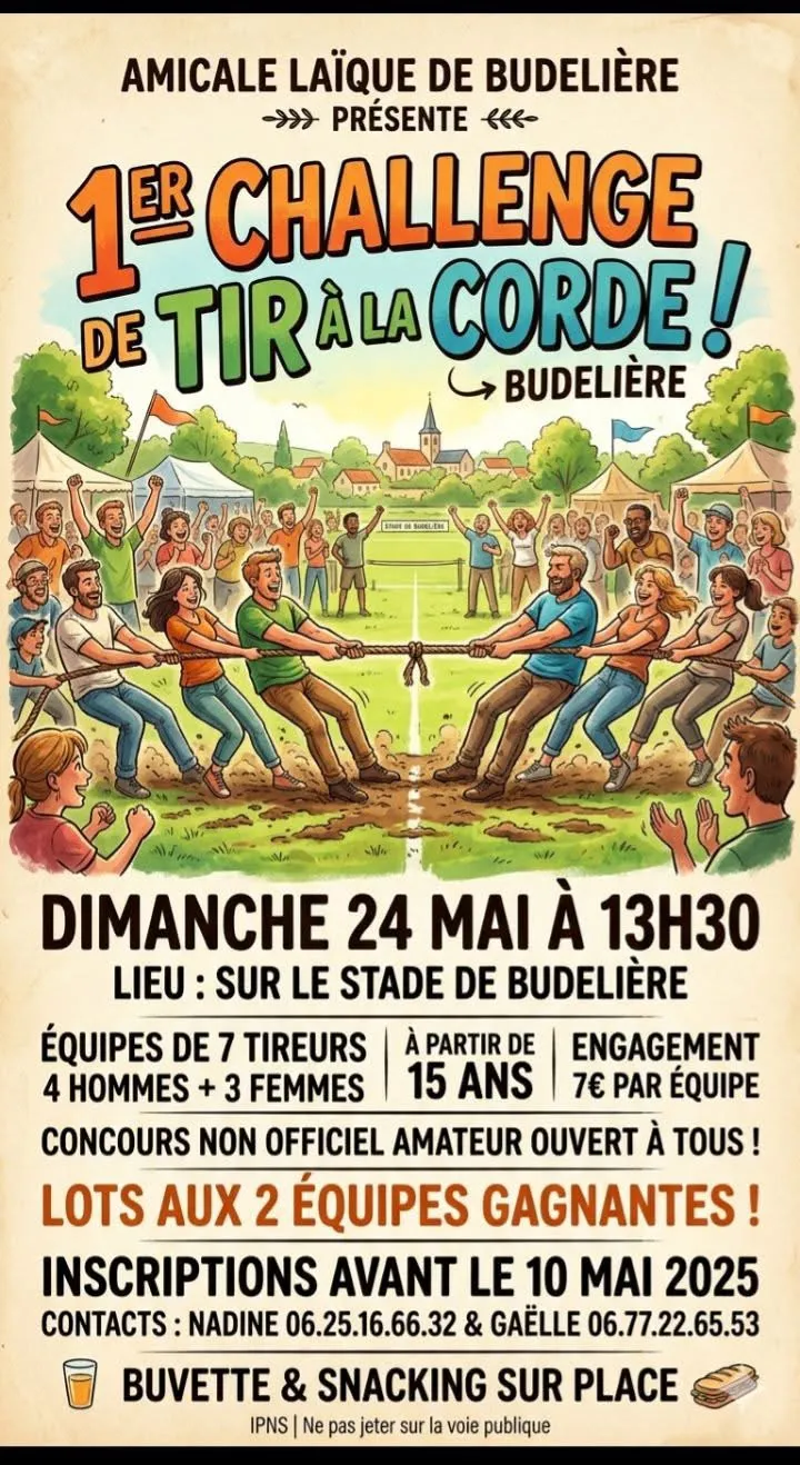 Tir à la corde BUDELIERE