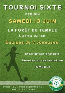 Tournoi De Sixte Feminin LA FORET DU TEMPLE