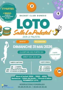 Loto DUN LE PALESTEL