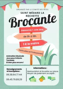 Brocante ST MEDARD LA BROCHETTE