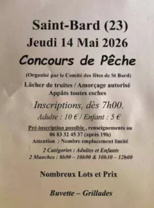 Concours de pêche SAINT-BARD
