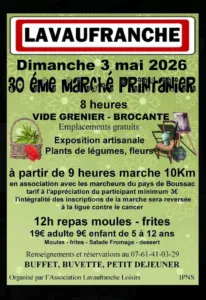 Marché de printemps LAVAUFRANCHE