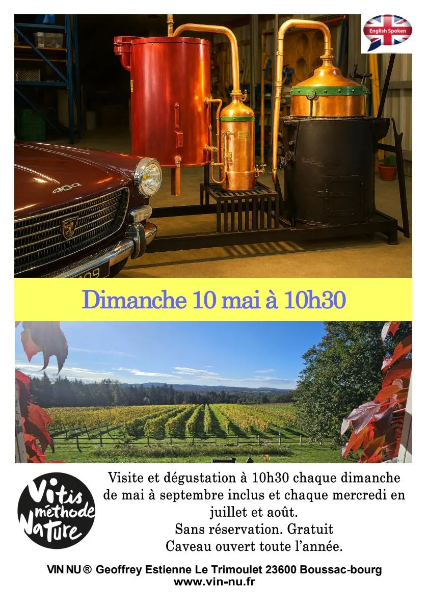 Visite guidée d'une ferme bio BOUSSAC BOURG