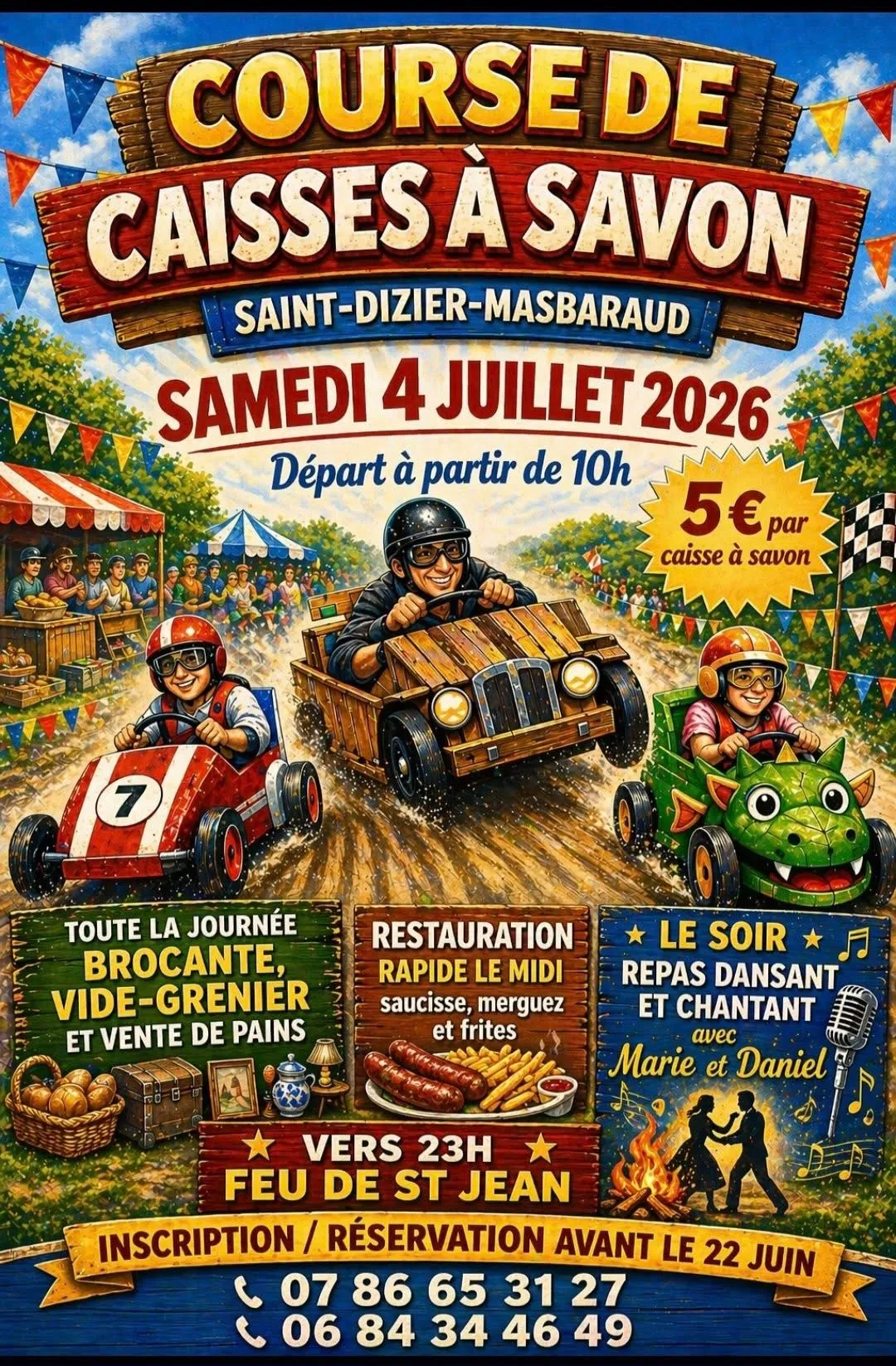 Course de caisses à savon ST DIZIER MASBARAUD