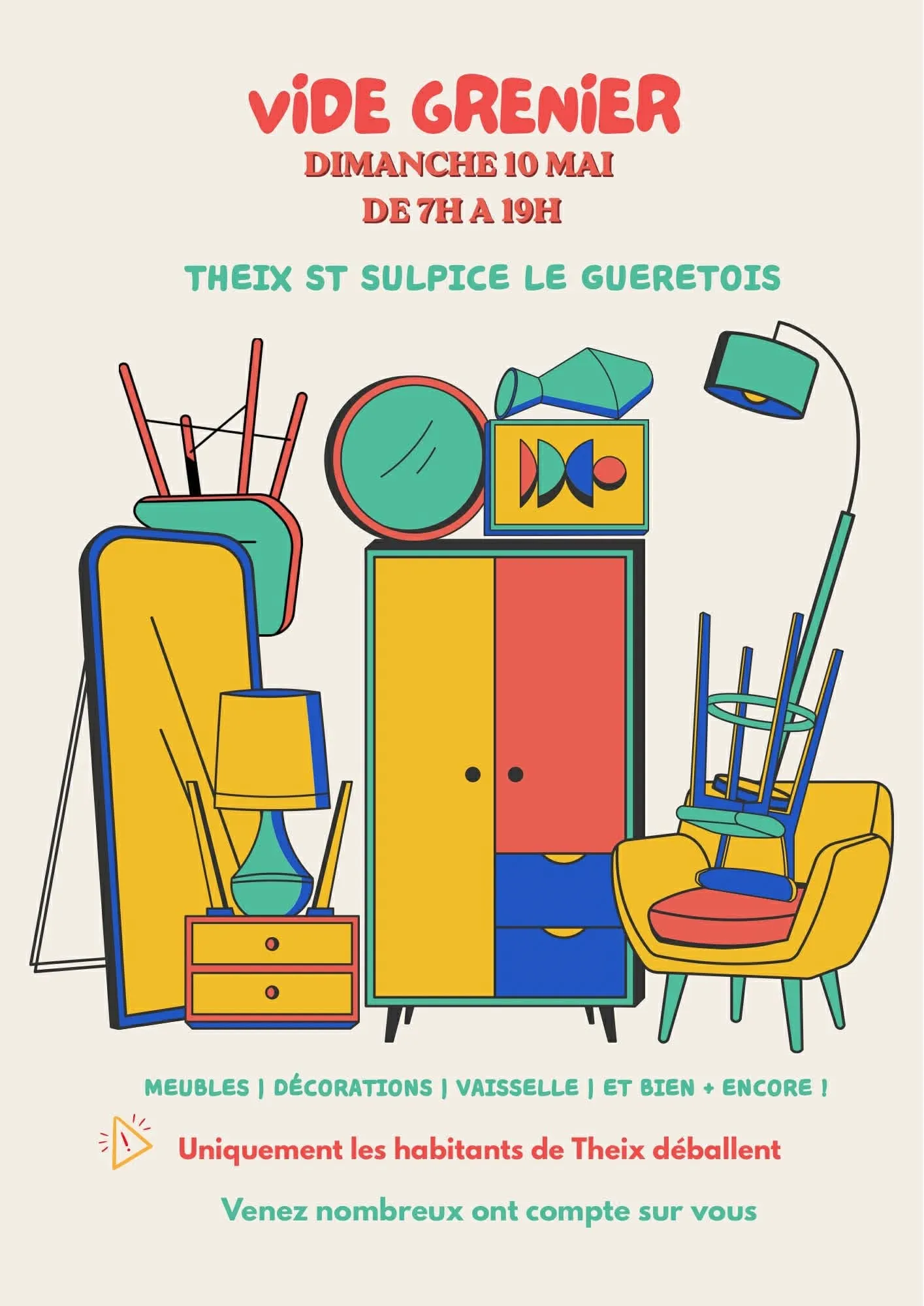 Vide-greniers du Theix ST SULPICE LE GUERETOIS