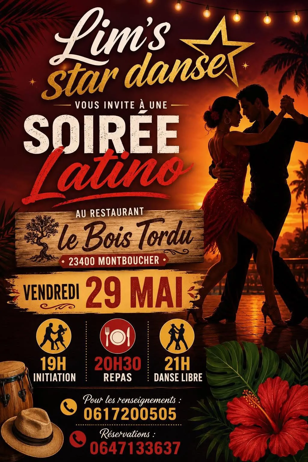 Soirée latino MONTBOUCHER