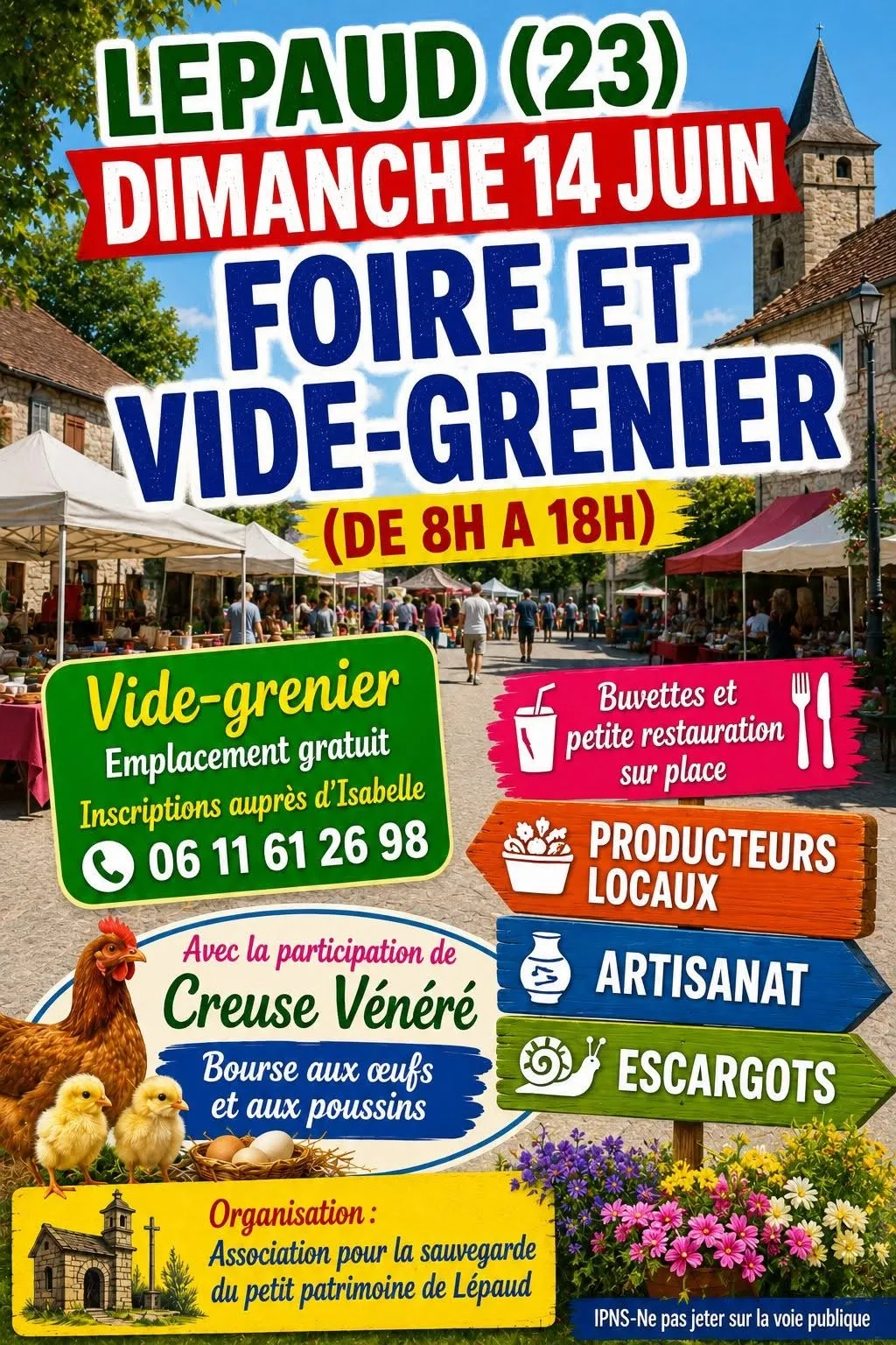 Vide-greniers LEPAUD