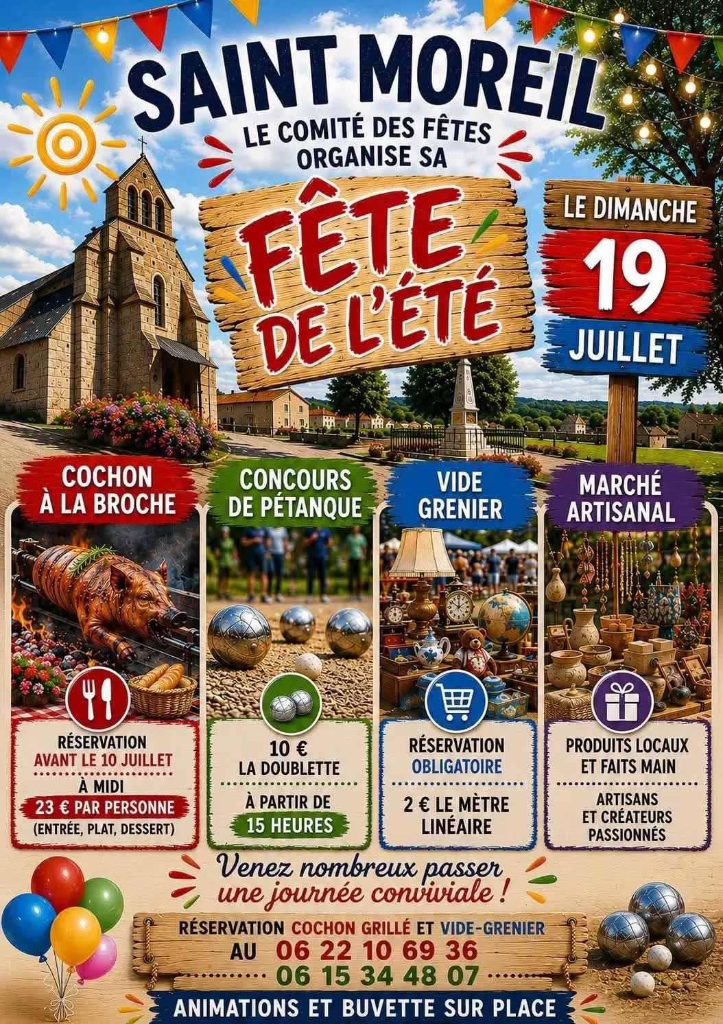 Fête de l'été SAINT-MOREIL