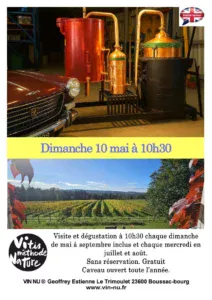 Visite guidée d'une ferme bio BOUSSAC BOURG