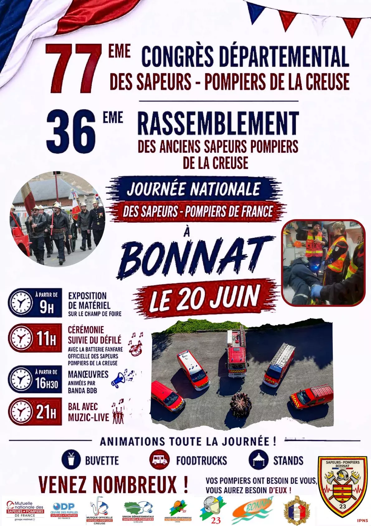 Congres Pompiers De La Creuse BONNAT 1