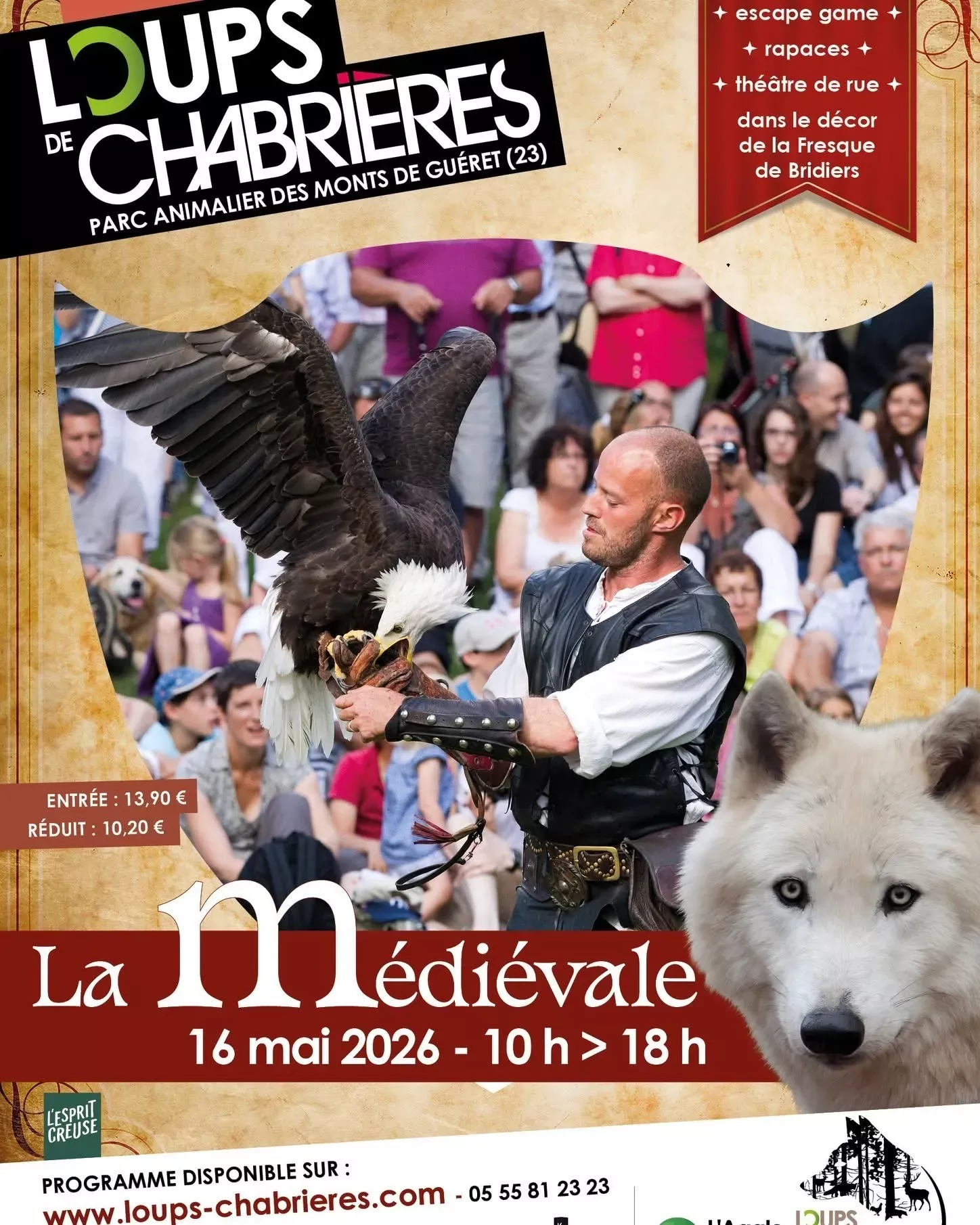 Médiévale aux loups de Chabrieres SAINTE-FEYRE