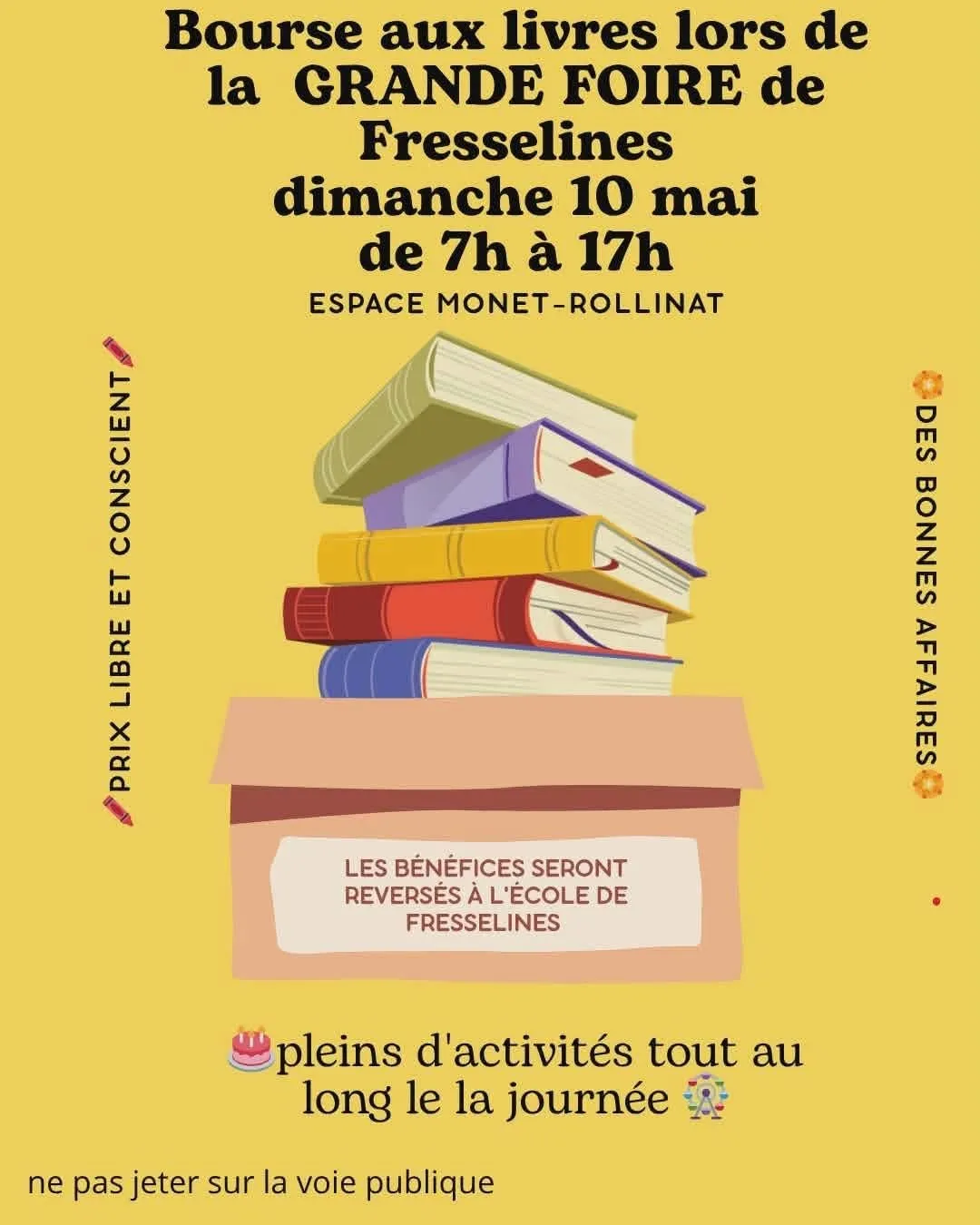 Bourse aux livres FRESSELINES