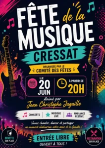 Fête de la musique CRESSAT