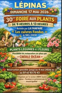 Foire aux plants LEPINAS