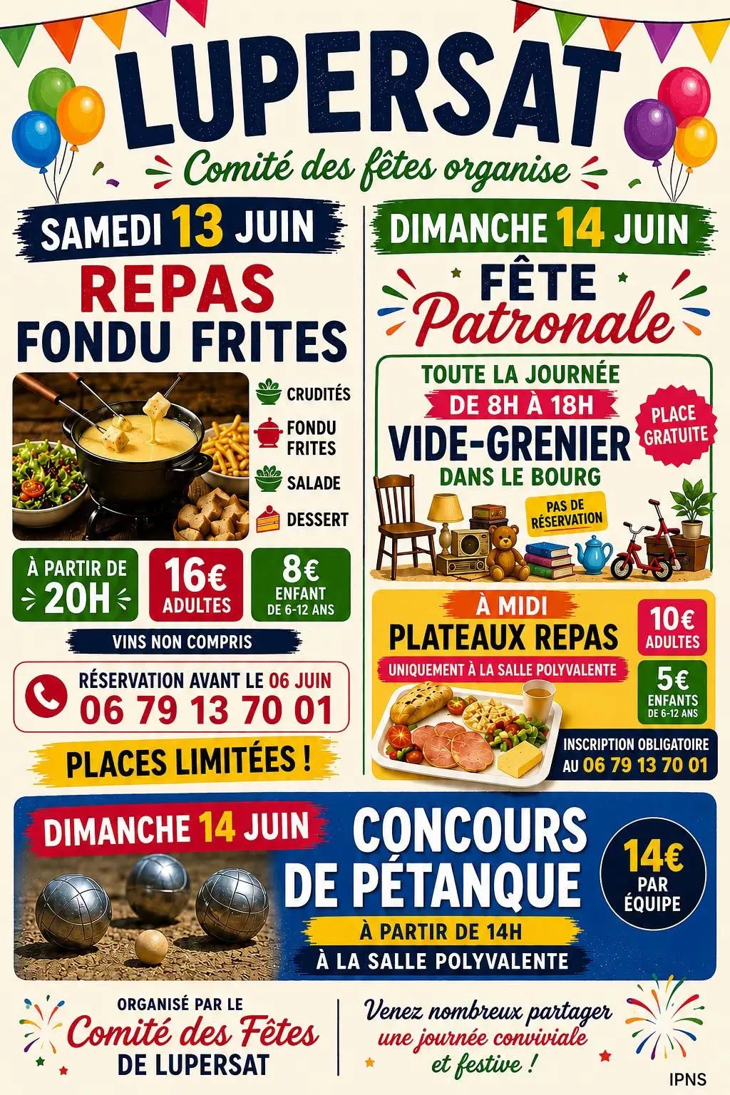 Fête patronale LUPERSAT