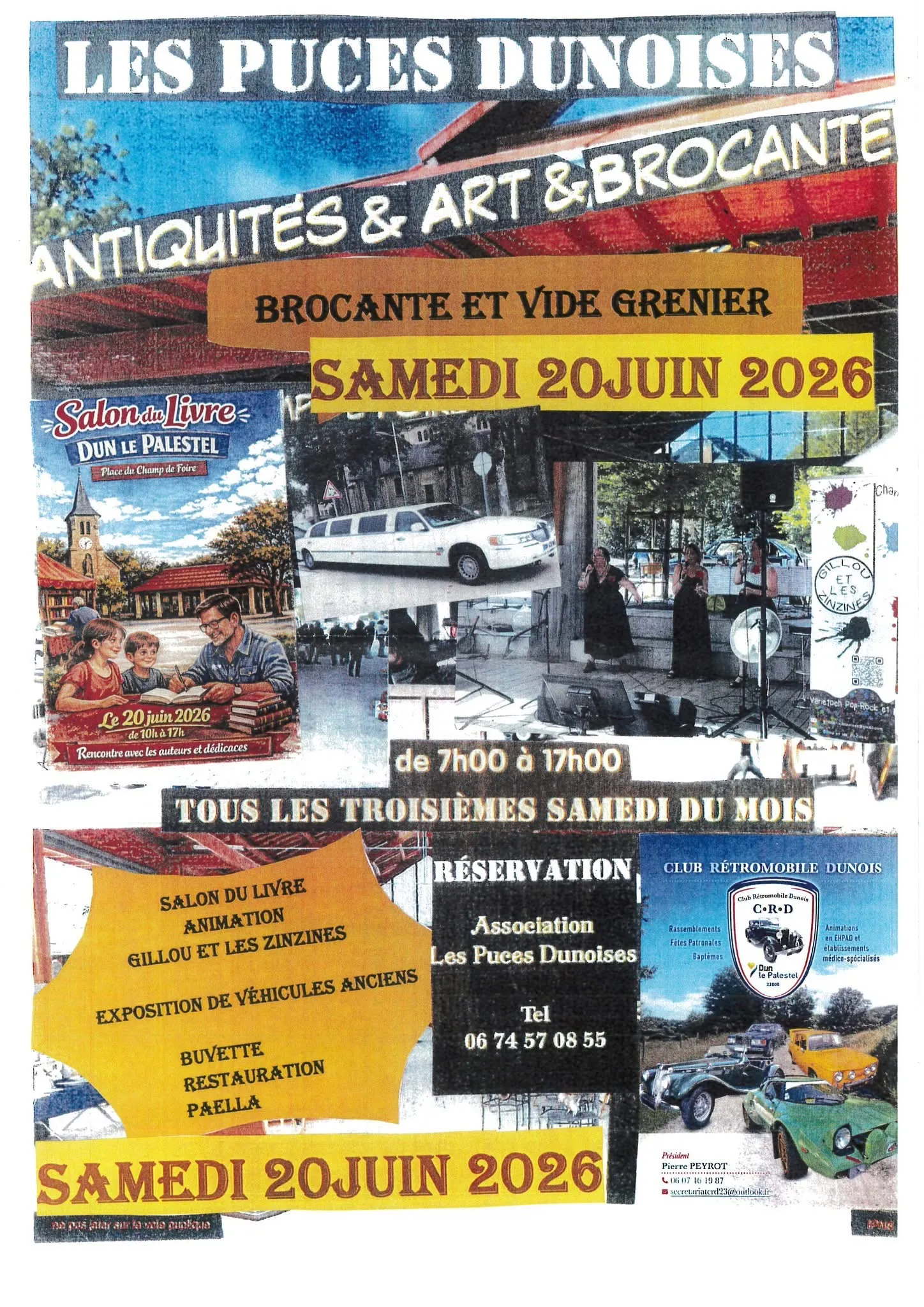 Vide-greniers DUN LE PALESTEL