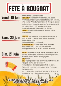 Fête locale ROUGNAT
