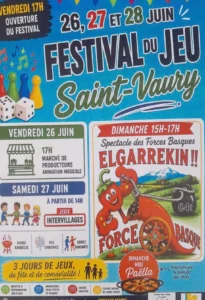 Festival du jeu SAINT-VAURY