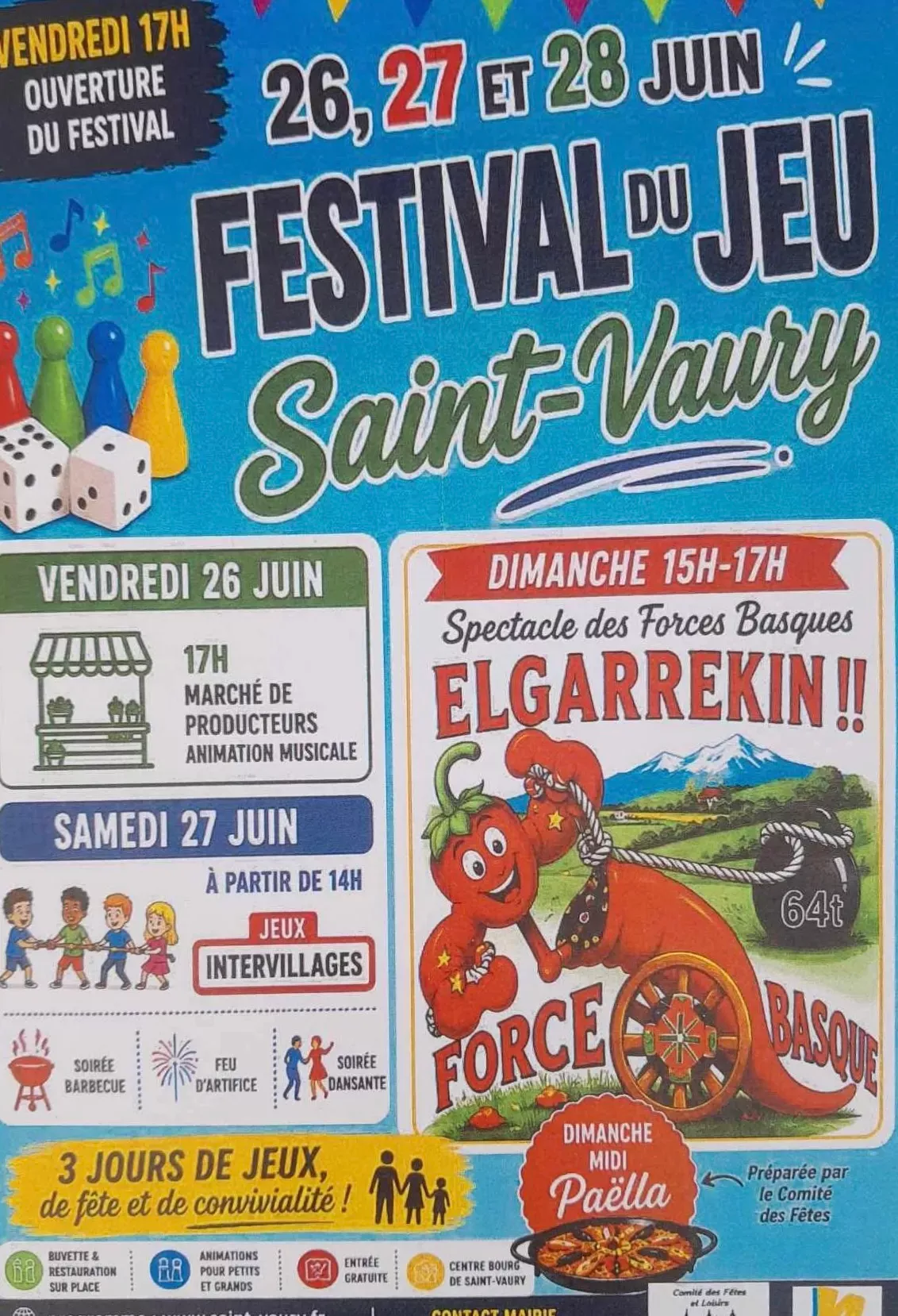Festival du jeu SAINT-VAURY