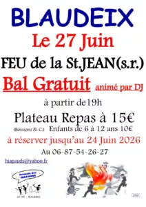 Feu de la Saint-Jean BLAUDEIX