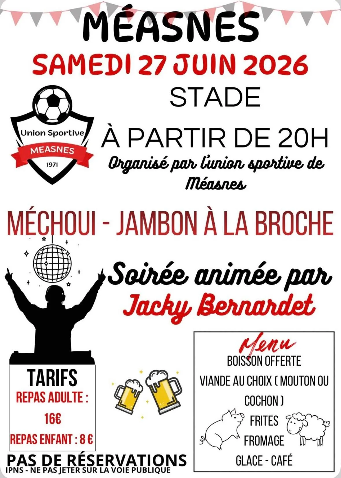 Méchoui Jambon à la broche MEASNES