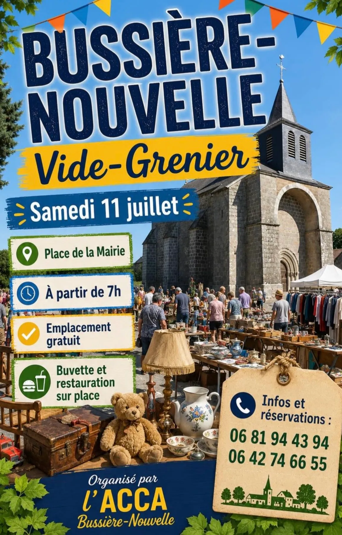 Vide-greniers BUSSIERE NOUVELLE