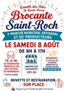 Brocante de la Saint-Roch LE GRAND BOURG